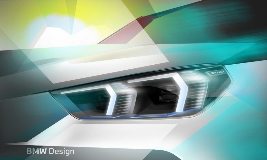 2023 BMW X1 xDrive23i - Design Sketch Wallpaper 850x510 #91