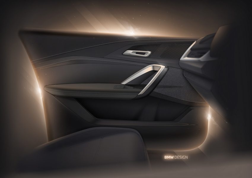 2023 BMW X1 xDrive23i - Design Sketch Wallpaper 850x601 #92