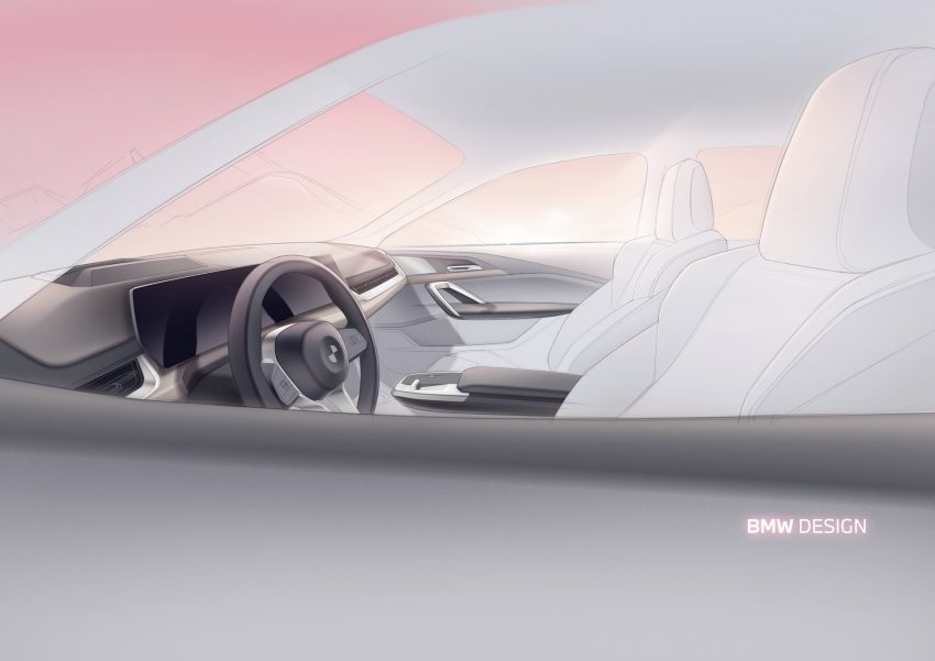 2023 BMW X1 xDrive23i - Design Sketch Wallpaper 850x601 #93