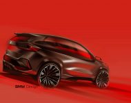 2023 BMW X1 xDrive23i - Design Sketch Wallpaper 190x150
