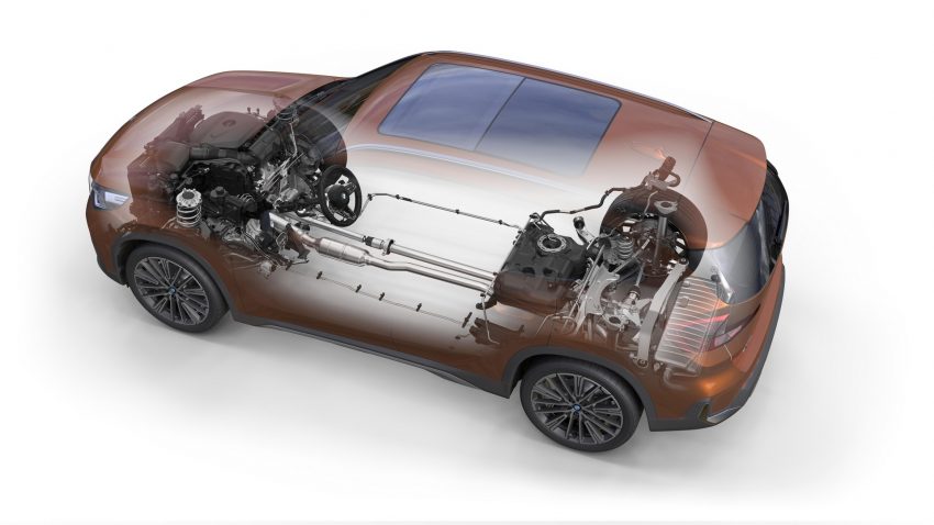 2023 BMW X1 xDrive23i - Drivetrain Wallpaper 850x478 #69