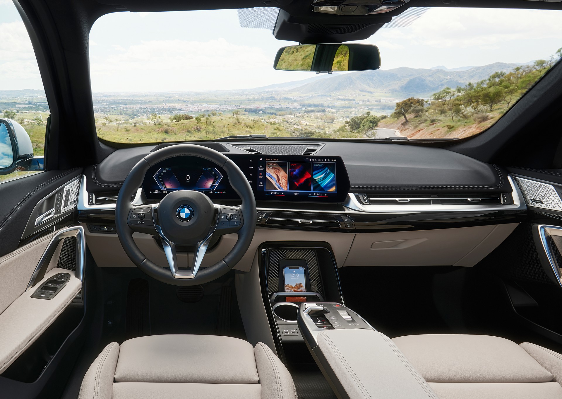 Download 2023 BMW X1 xDrive23i - Interior, Cockpit HD Wallpaper 1920x1362 #44