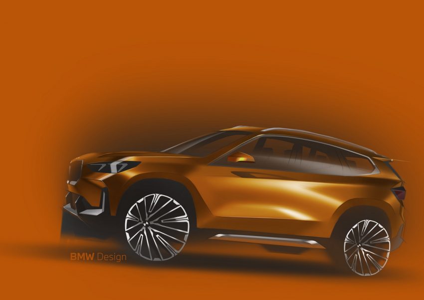 2023 BMW X1 xDrive30e - Design Sketch Wallpaper 850x601 #54