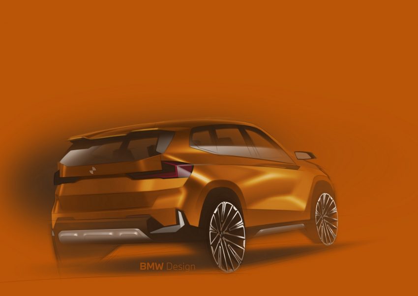 2023 BMW X1 xDrive30e - Design Sketch Wallpaper 850x601 #55