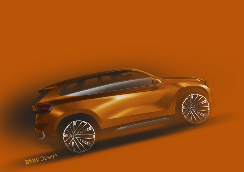 2023 BMW X1 xDrive30e - Design Sketch Wallpaper 850x601 #57