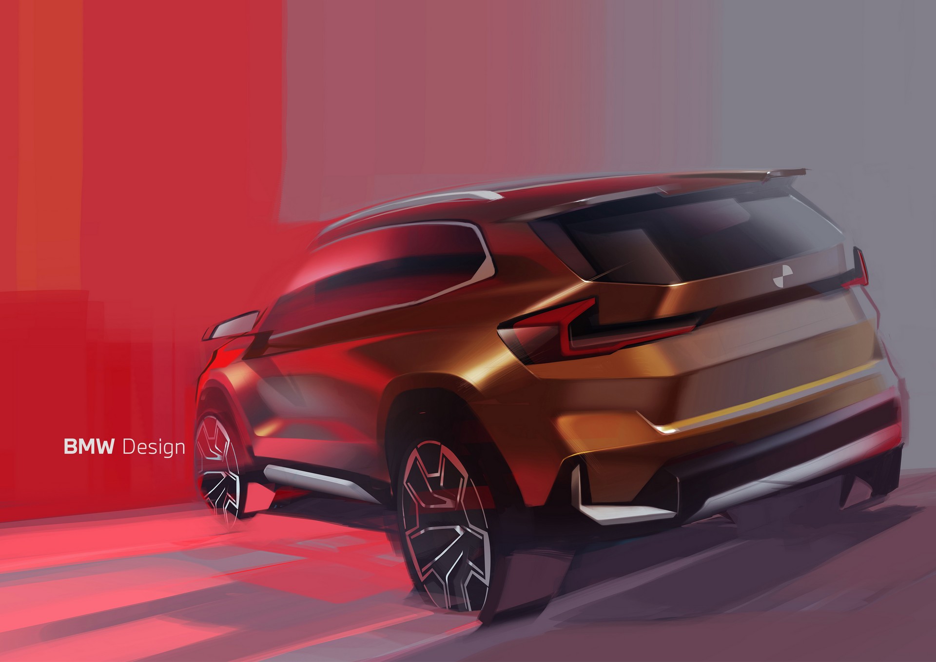 Download 2023 BMW X1 xDrive30e - Design Sketch HD Wallpaper 1920x1357 #58