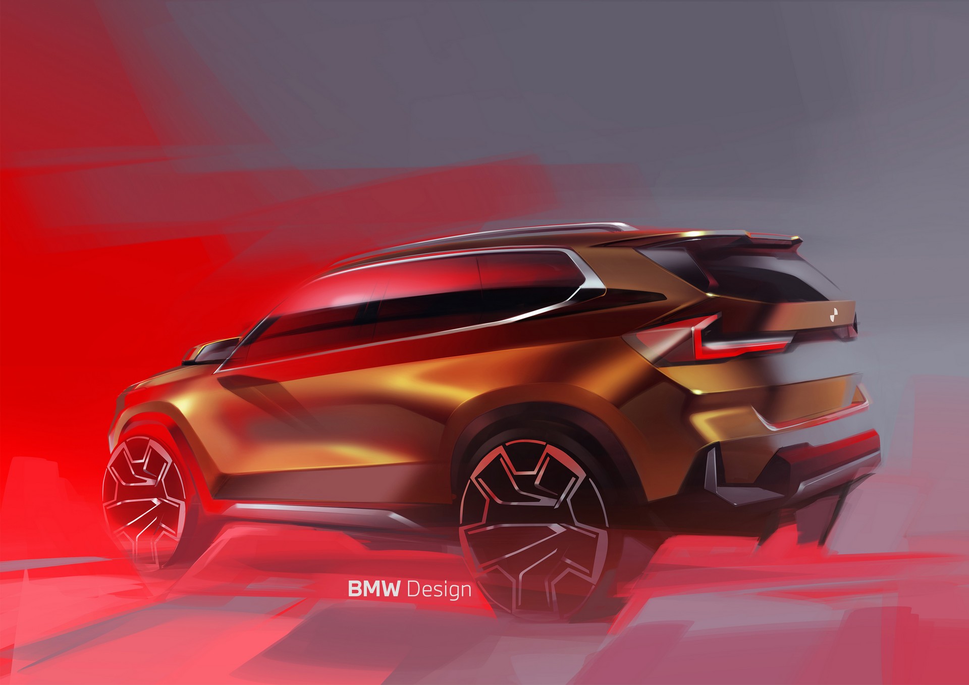 Download 2023 BMW X1 xDrive30e - Design Sketch HD Wallpaper 1920x1357 #59