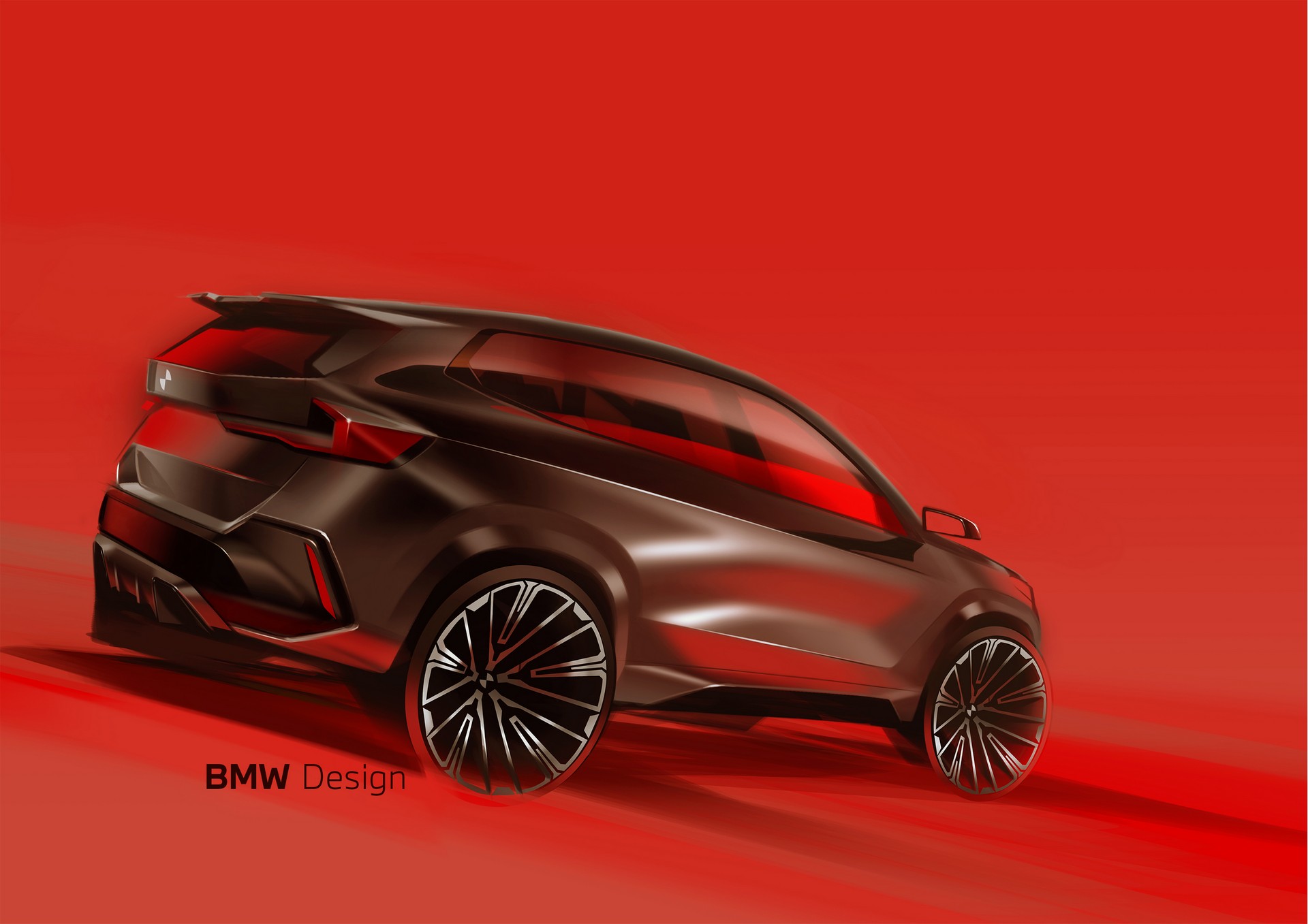 Download 2023 BMW X1 xDrive30e - Design Sketch HD Wallpaper 1920x1357 #48