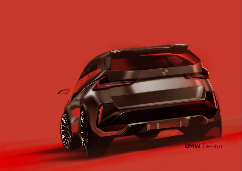 2023 BMW X1 xDrive30e - Design Sketch Wallpaper 850x601 #50