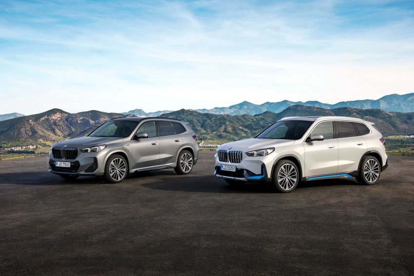 2023 BMW X1 xDrive30e and iX1 xDrive30 Wallpaper 850x567 #14