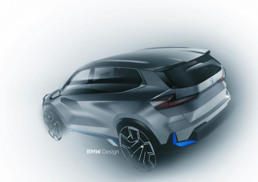 2023 BMW iX1 xDrive30 - Design Sketch Wallpaper 850x601 #80
