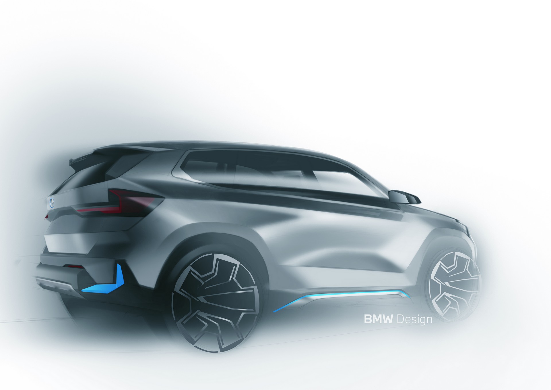 Download 2023 BMW iX1 xDrive30 - Design Sketch HD Wallpaper 1920x1357 #81