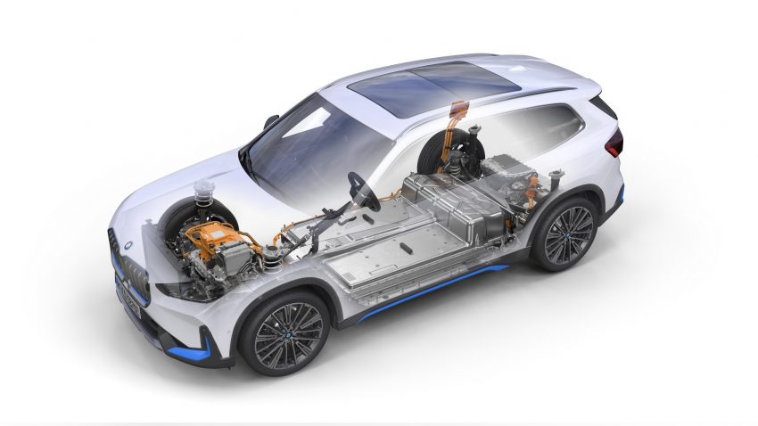 2023 BMW iX1 xDrive30 - Drivetrain Wallpaper 850x478 #77