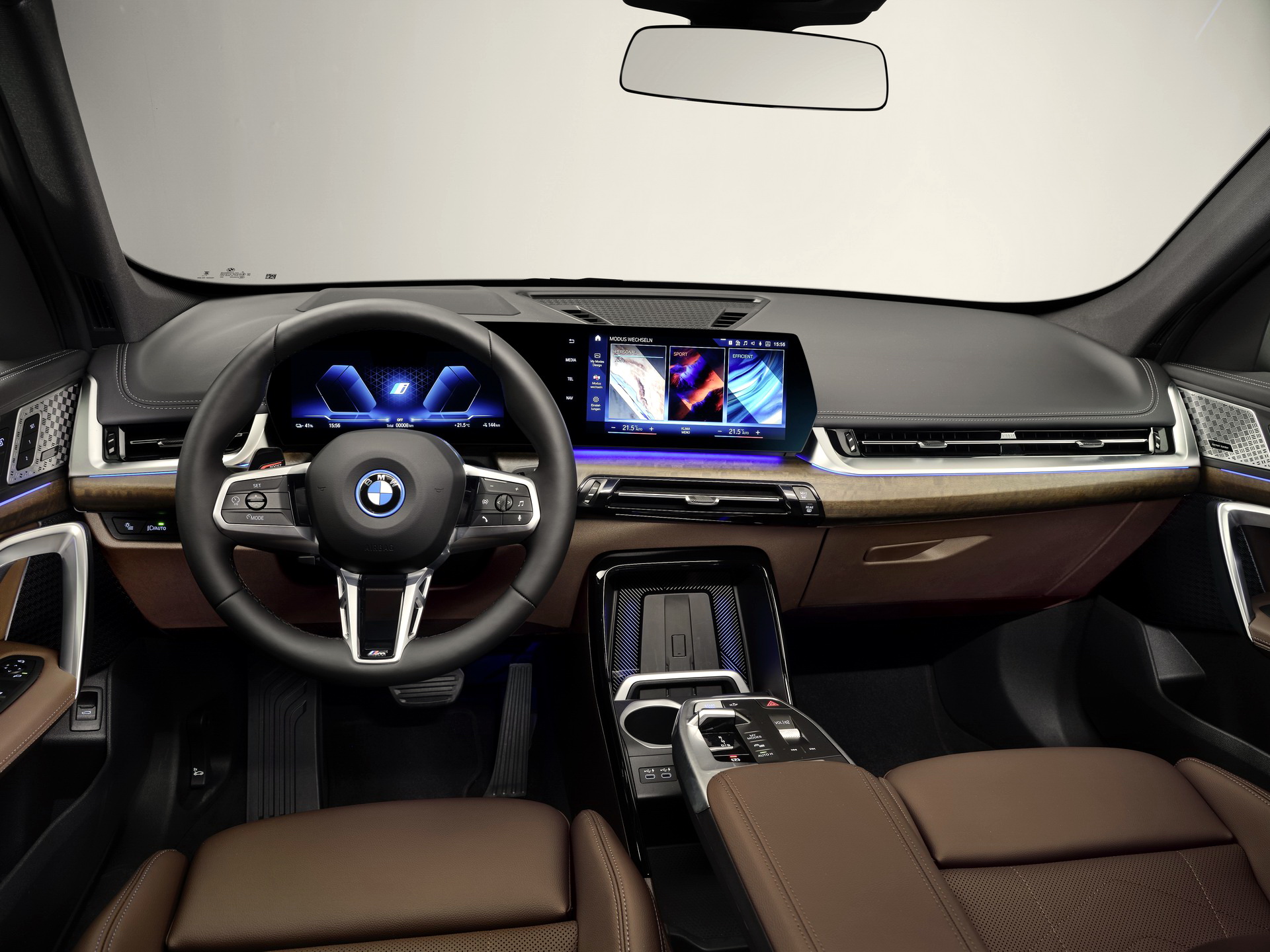 Download 2023 BMW iX1 xDrive30 - Interior, Cockpit HD Wallpaper 1920x1440 #73