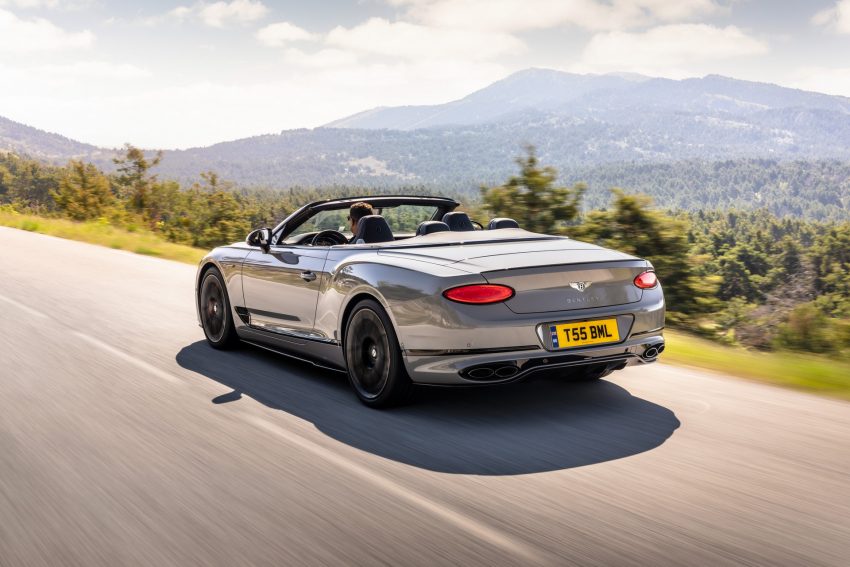 2023 Bentley Continental GTC S - Rear Three-Quarter Wallpaper 850x567 #3