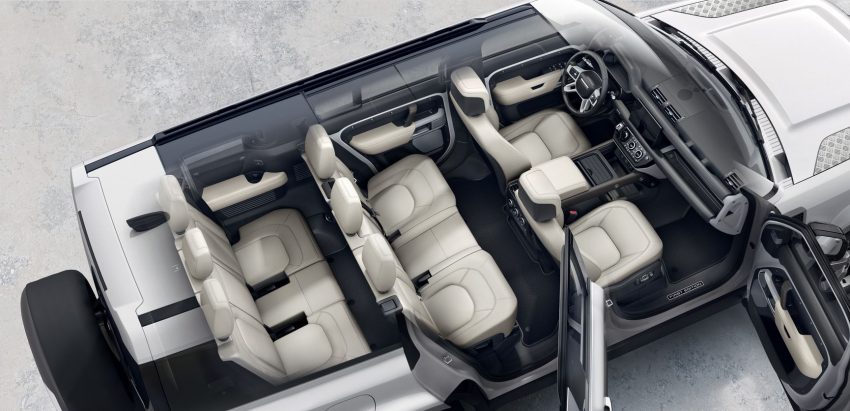 2023 Land Rover Defender 130 - Interior, Seats Wallpaper 850x411 #36