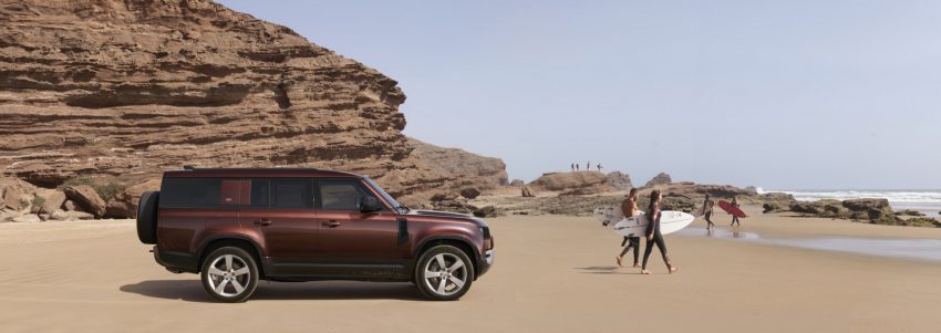 2023 Land Rover Defender 130 - Side HD Wallpapers 850x301 #18 2023 Land Rover Defender 130 - Side Wallpaper 850x301 #18