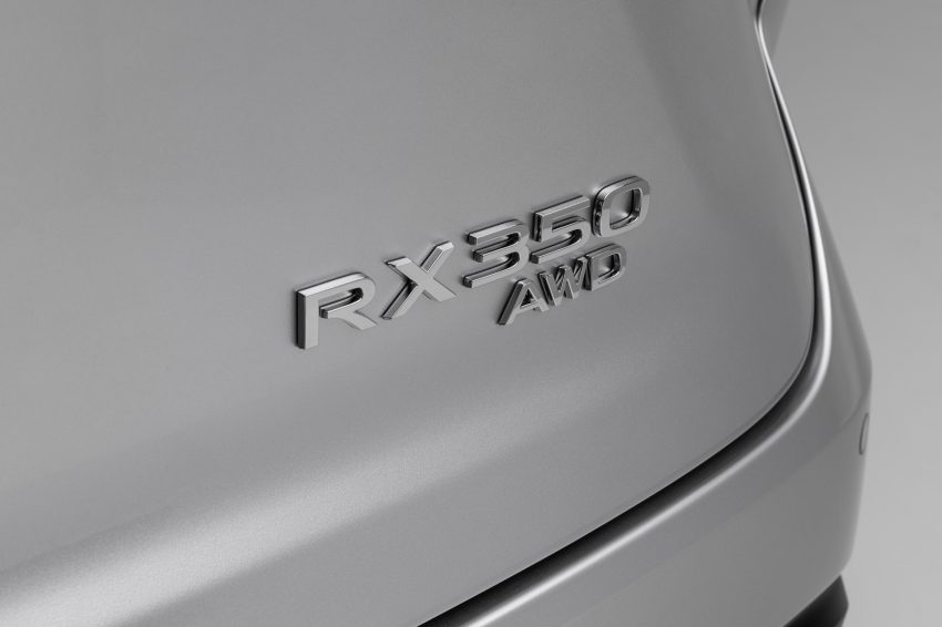2023 Lexus RX 350 F Sport - Badge Wallpaper 850x566 #6