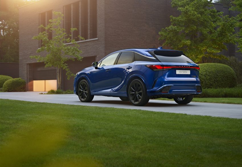 2023 Lexus RX 500h F Sport - Rear Three-Quarter Wallpaper 850x586 #4