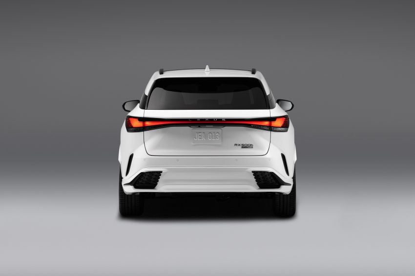 2023 Lexus RX 500h F Sport - Rear Wallpaper 850x566 #21