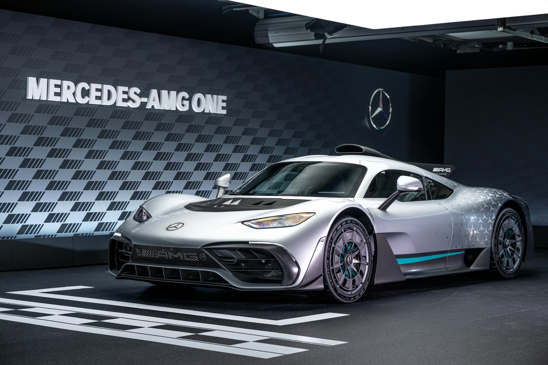 Download 2023 Mercedes-AMG ONE - Front Three-Quarter HD Wallpaper 1920x1280 #40