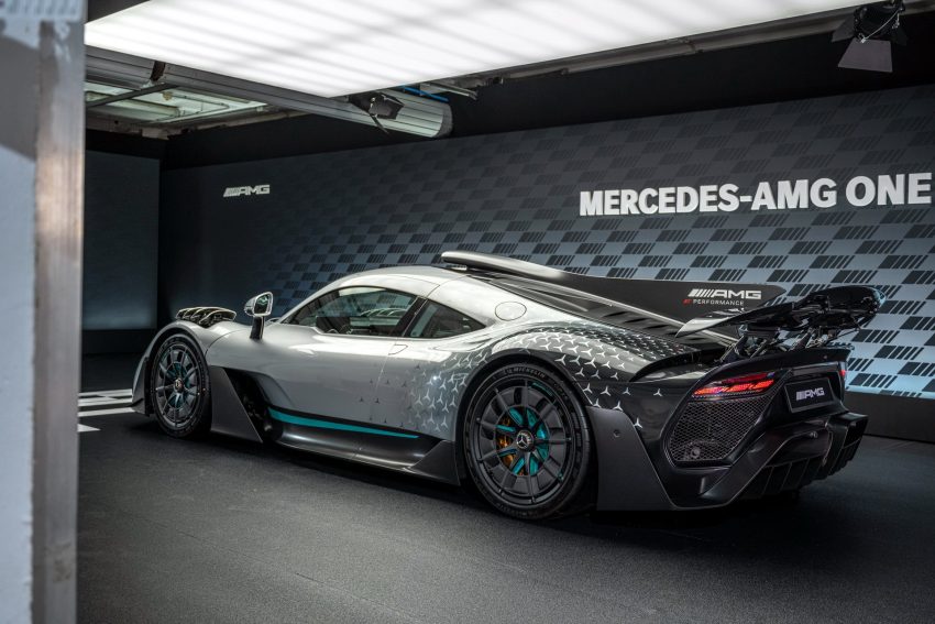 2023 Mercedes-AMG ONE - Rear Three-Quarter Wallpaper 850x567 #21