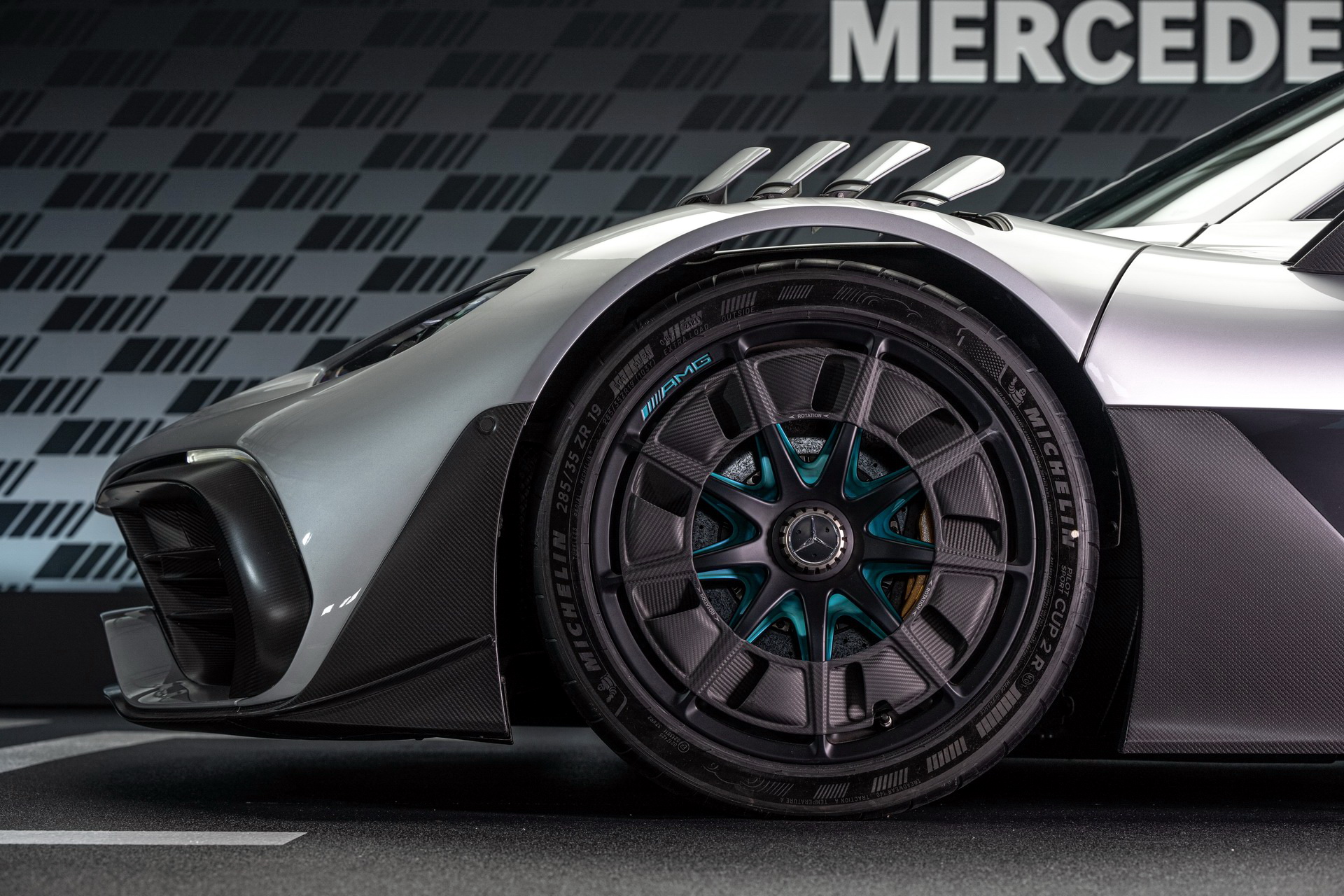 Download 2023 Mercedes-AMG ONE - Wheel HD Wallpaper 1920x1280 #46