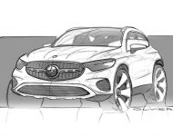 2023 Mercedes-Benz GLC - Design Sketch Wallpaper 190x150