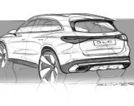 2023 Mercedes-Benz GLC - Design Sketch Wallpaper 190x150