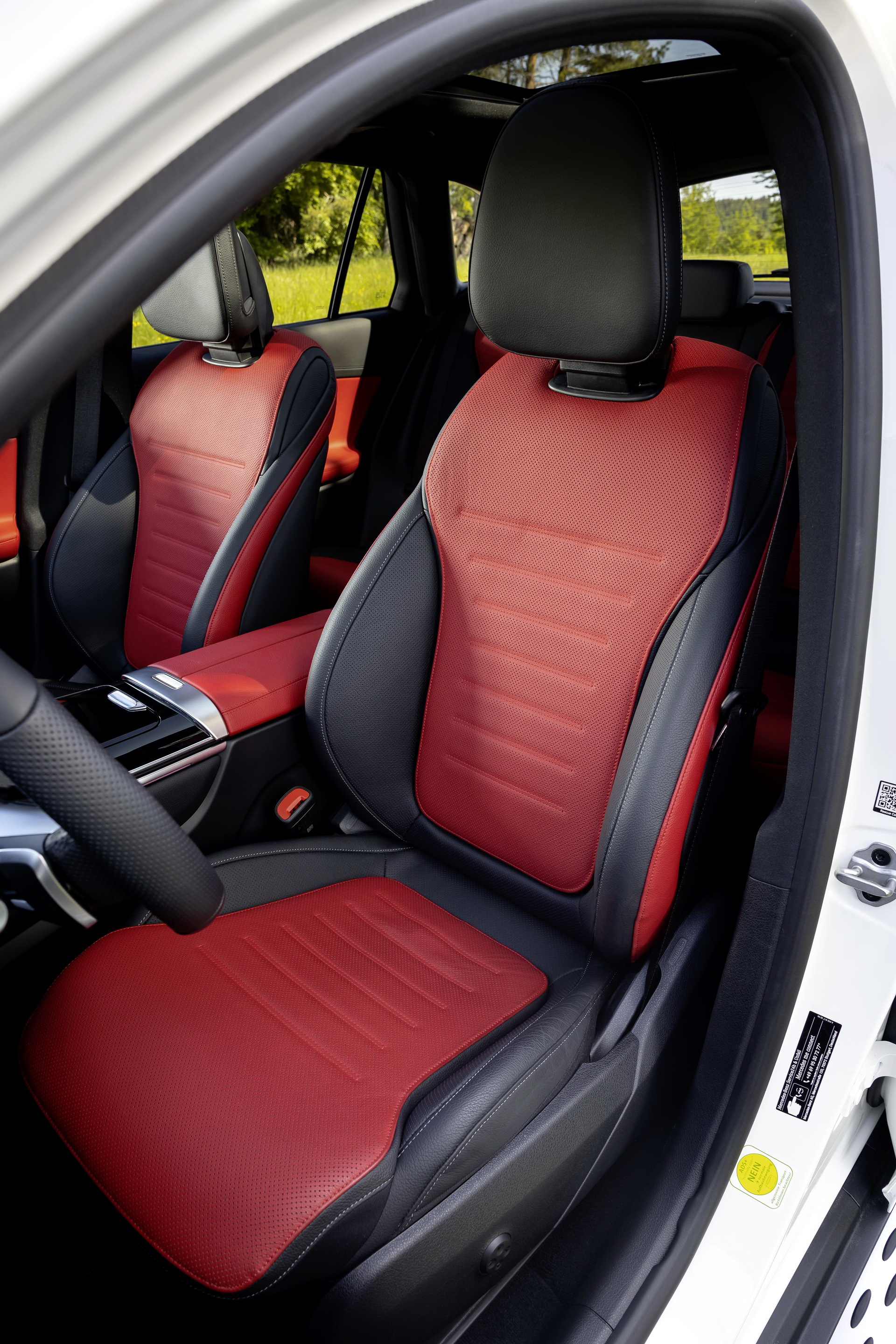 Download 2023 Mercedes-Benz GLC - Interior, Front Seats HD Phone Wallpaper 1920x2880 #88