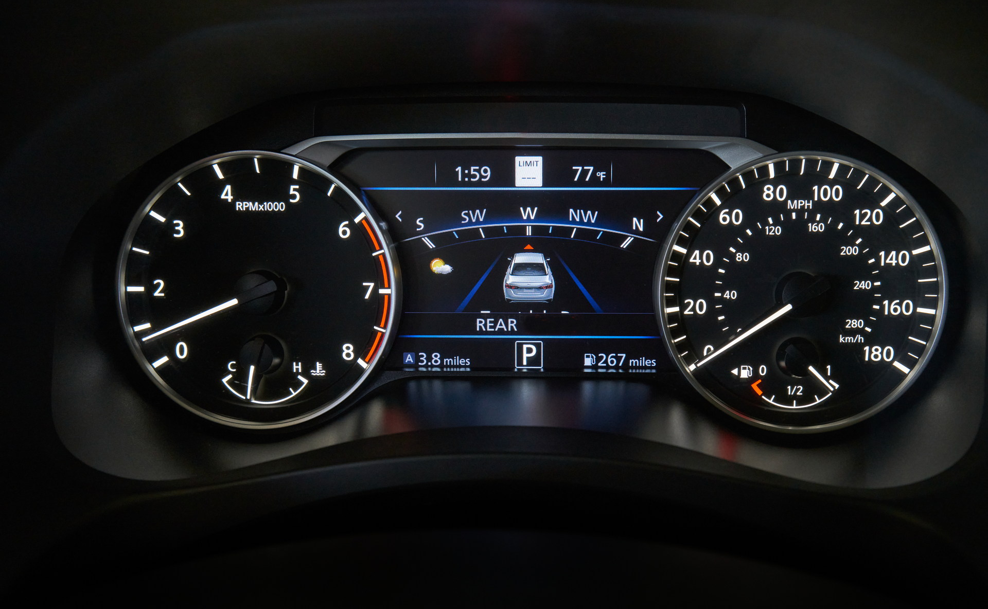 Download 2023 Nissan Altima SR - Instrument Cluster HD Wallpaper 1920x1184 #31