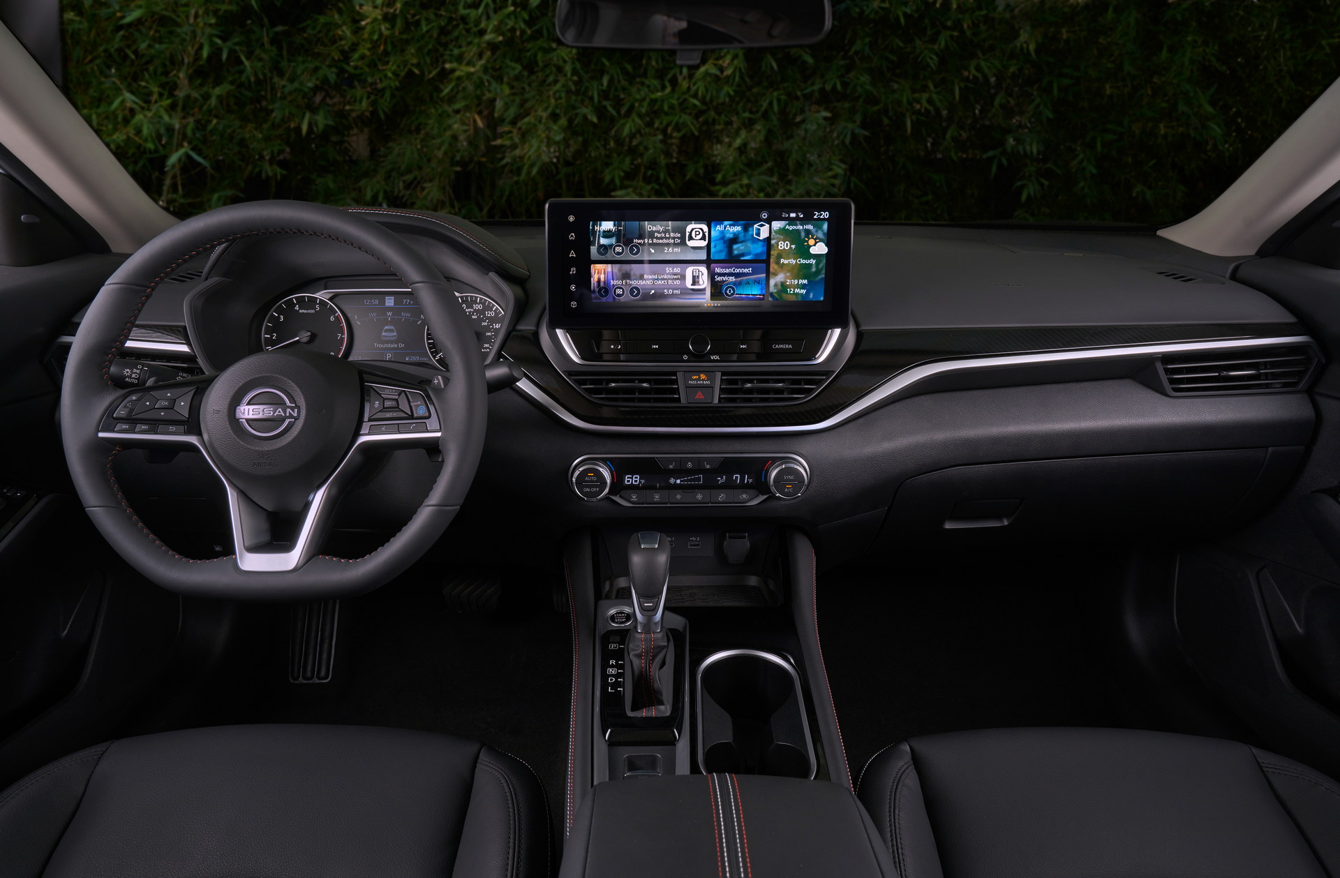 Download 2023 Nissan Altima SR - Interior, Cockpit HD Wallpaper 1920x1259 #33