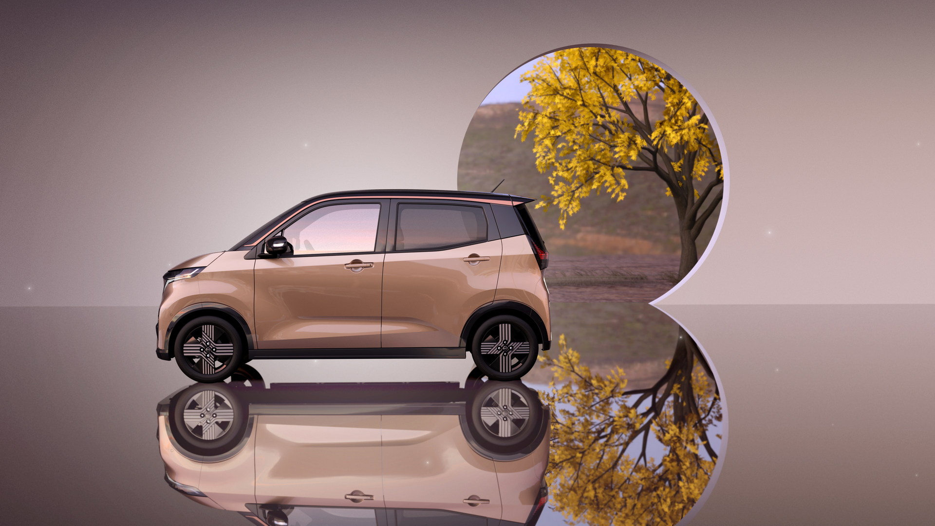 Download 2023 Nissan Sakura - Side HD Wallpaper 1920x1080 #24