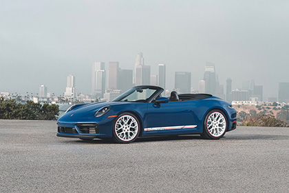 Download 2023 Porsche 911 Carrera GTS Cabriolet America HD Wallpapers and Backgrounds