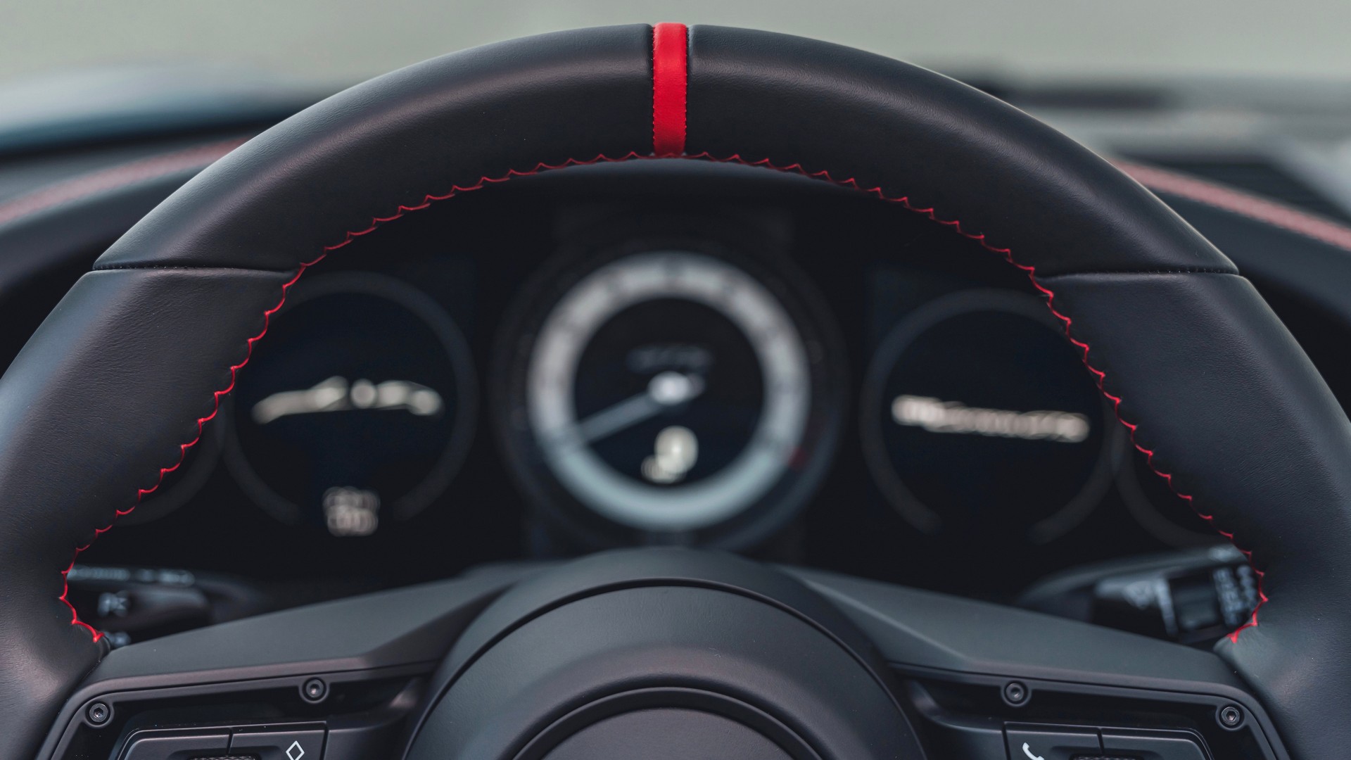 Download 2023 Porsche 911 Carrera GTS Cabriolet America - Interior, Steering Wheel HD Wallpaper 1920x1080 #20