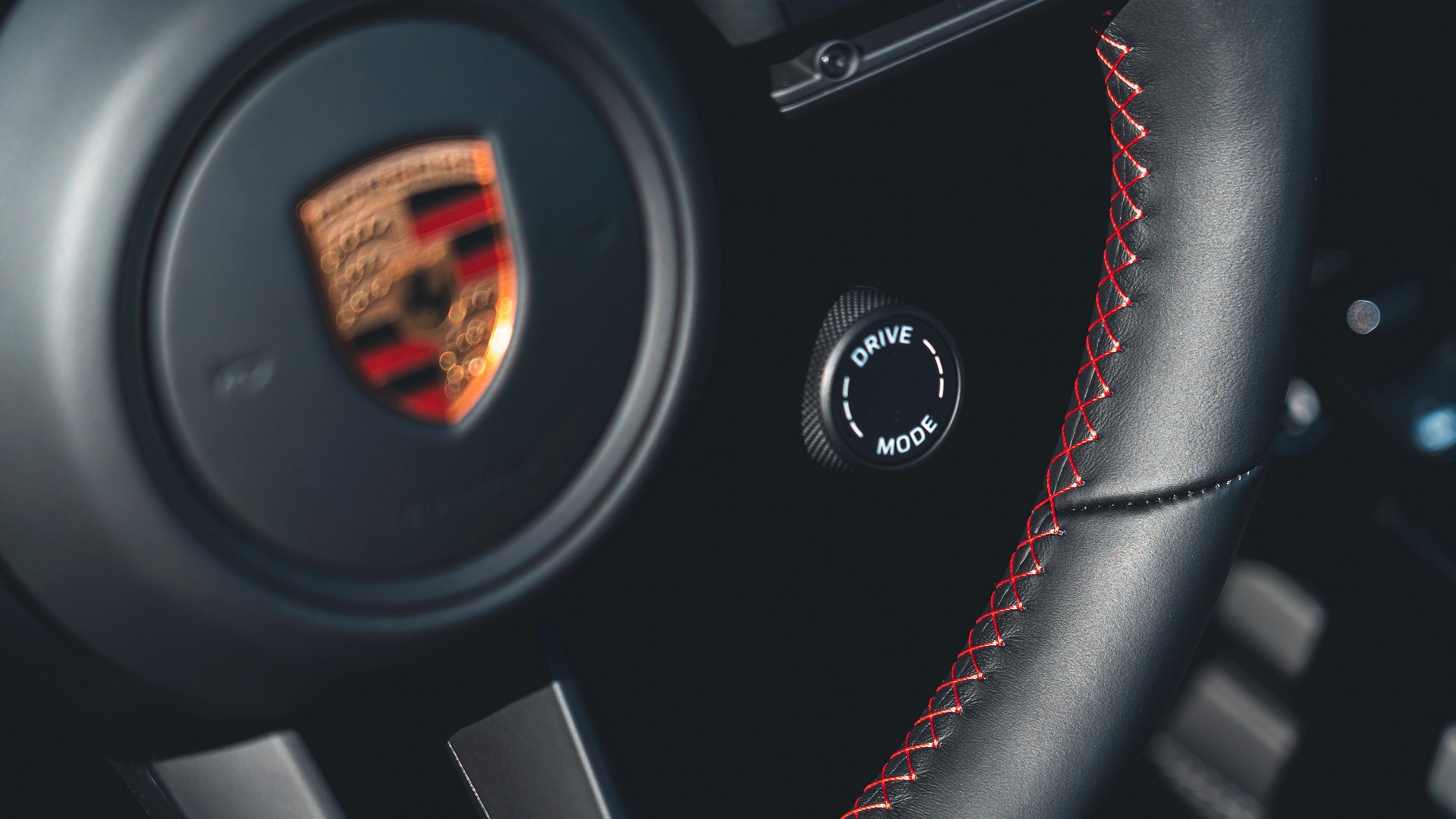 Download 2023 Porsche 911 Carrera GTS Cabriolet America - Interior, Steering Wheel HD Wallpaper 1920x1080 #21