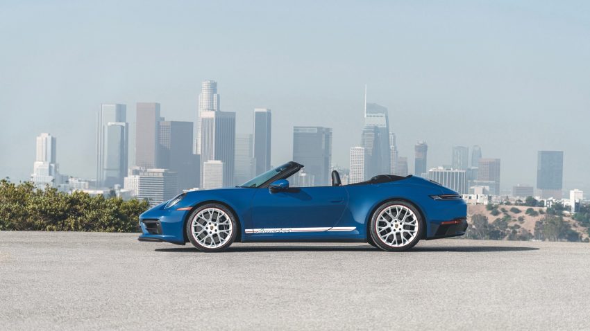 2023 Porsche 911 Carrera GTS Cabriolet America - Side Wallpaper 850x478 #3