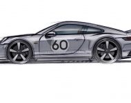 2023 Porsche 911 Sport Classic - Design Sketch Wallpaper 190x150