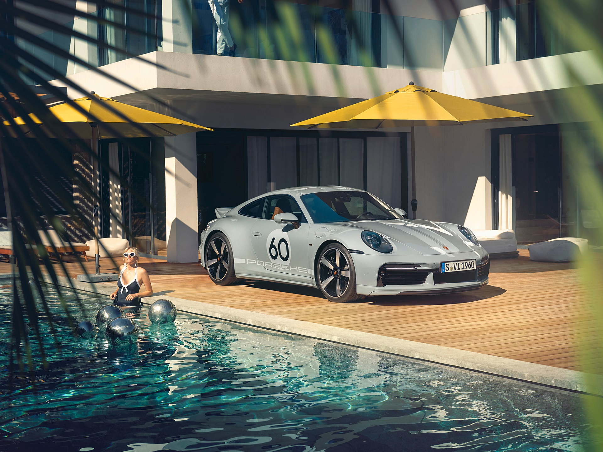 Download 2023 Porsche 911 Sport Classic - Front Three-Quarter HD Wallpaper 1920x1440 #19