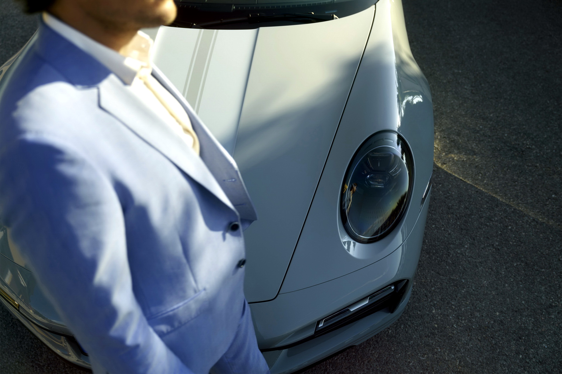 Download 2023 Porsche 911 Sport Classic - Headlight HD Wallpaper 1921x1281 #33