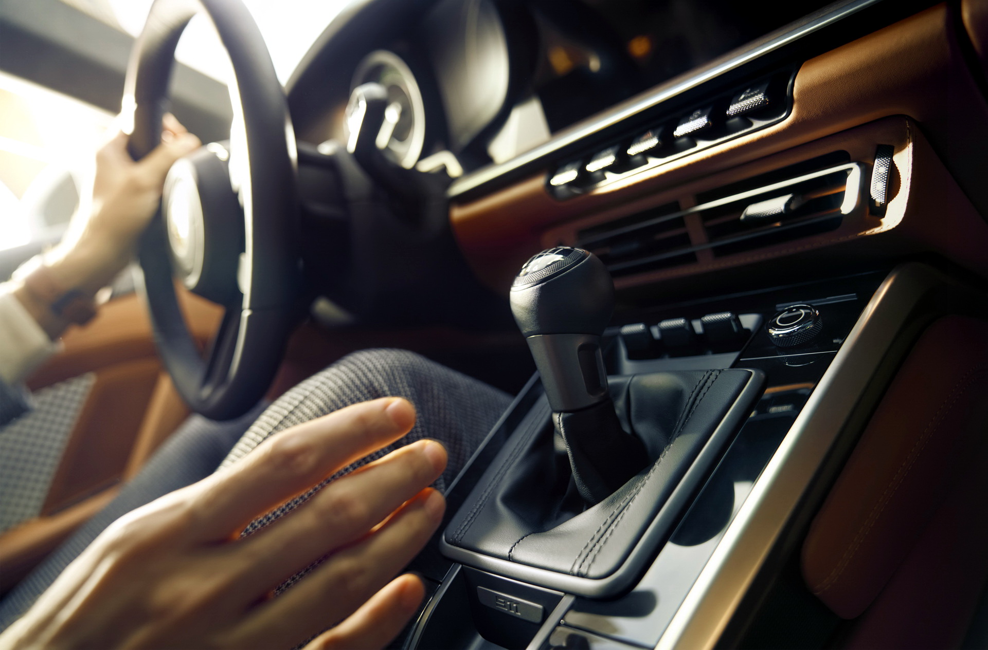 Download 2023 Porsche 911 Sport Classic - Interior, Detail HD Wallpaper 1921x1265 #51