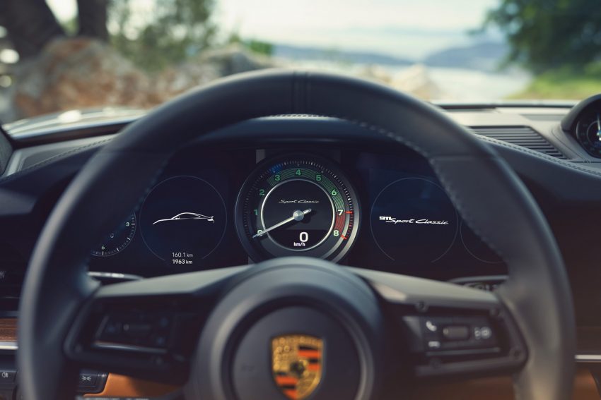 2023 Porsche 911 Sport Classic - Interior, Steering Wheel Wallpaper 850x567 #84