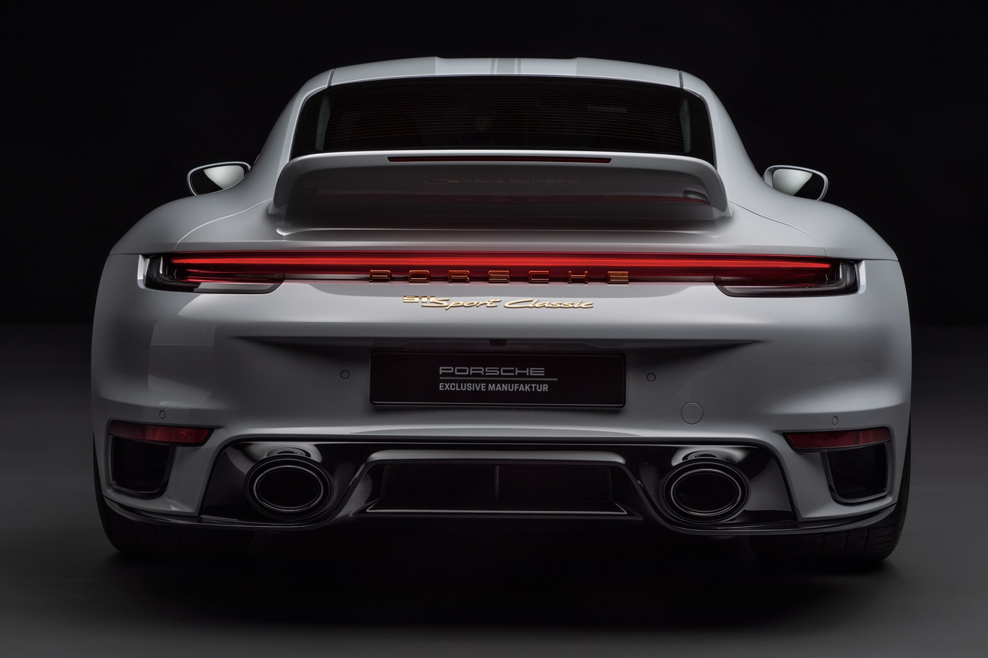 Download 2023 Porsche 911 Sport Classic - Rear HD Wallpaper 1920x1280 #73