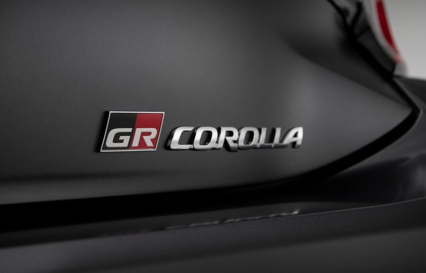 2023 Toyota GR Corolla Morizo Edition - Badge Wallpaper 850x544 #12