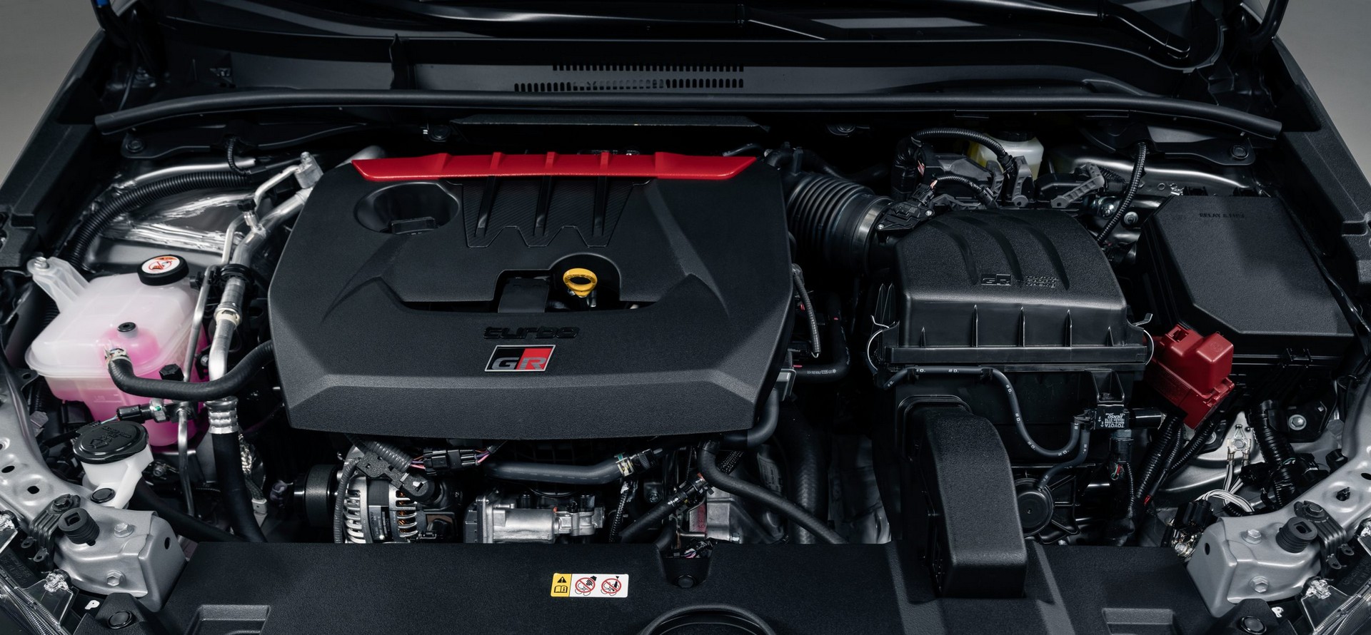 Download 2023 Toyota GR Corolla Morizo Edition - Engine HD Wallpaper 1920x890 #13