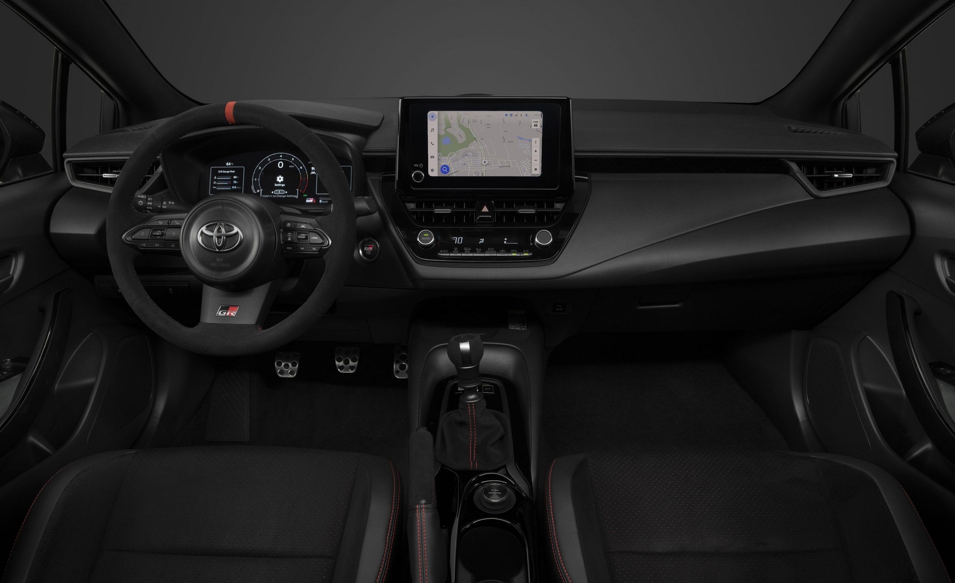 Download 2023 Toyota GR Corolla Morizo Edition - Interior, Cockpit HD Wallpaper 1920x1172 #16