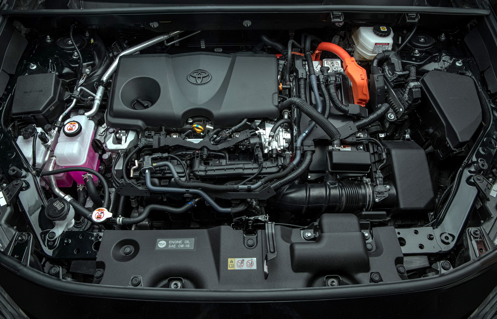 Download 2023 Toyota RAV4 Hybrid Woodland Edition - Engine HD Wallpaper 1920x1235 #8