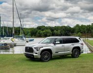2023 Toyota Sequoia Platinum - Front Three-Quarter Wallpaper 190x150