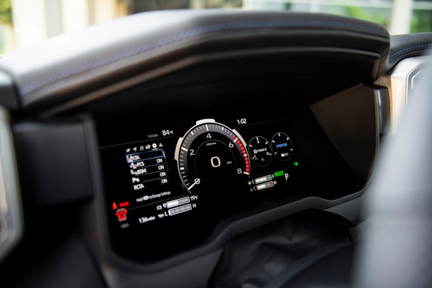 2023 Toyota Sequoia Platinum - Instrument Cluster Wallpaper 850x567 #22