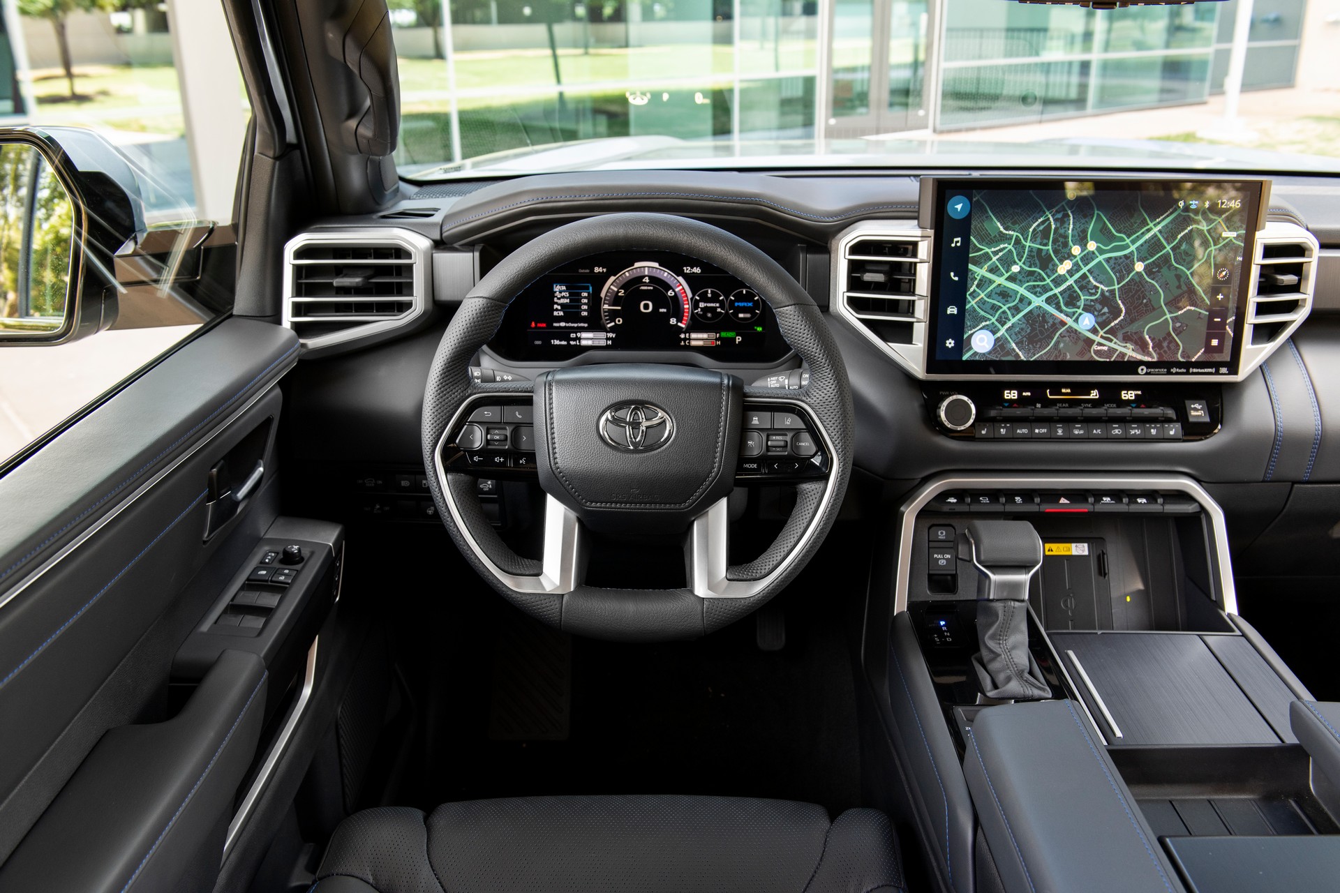 Download 2023 Toyota Sequoia Platinum - Interior, Cockpit HD Wallpaper 1920x1280 #26